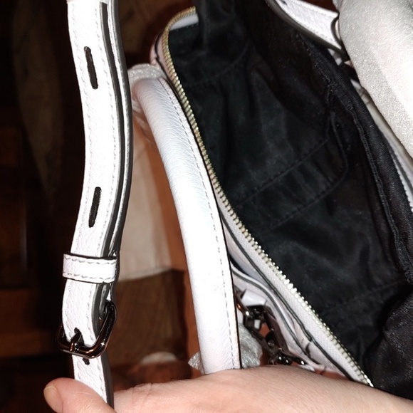 Rebecca Minkoff NWT Micro Perry Leather crossbody satchel in Pale Lilac MSRP$295 - Picture 14 of 16